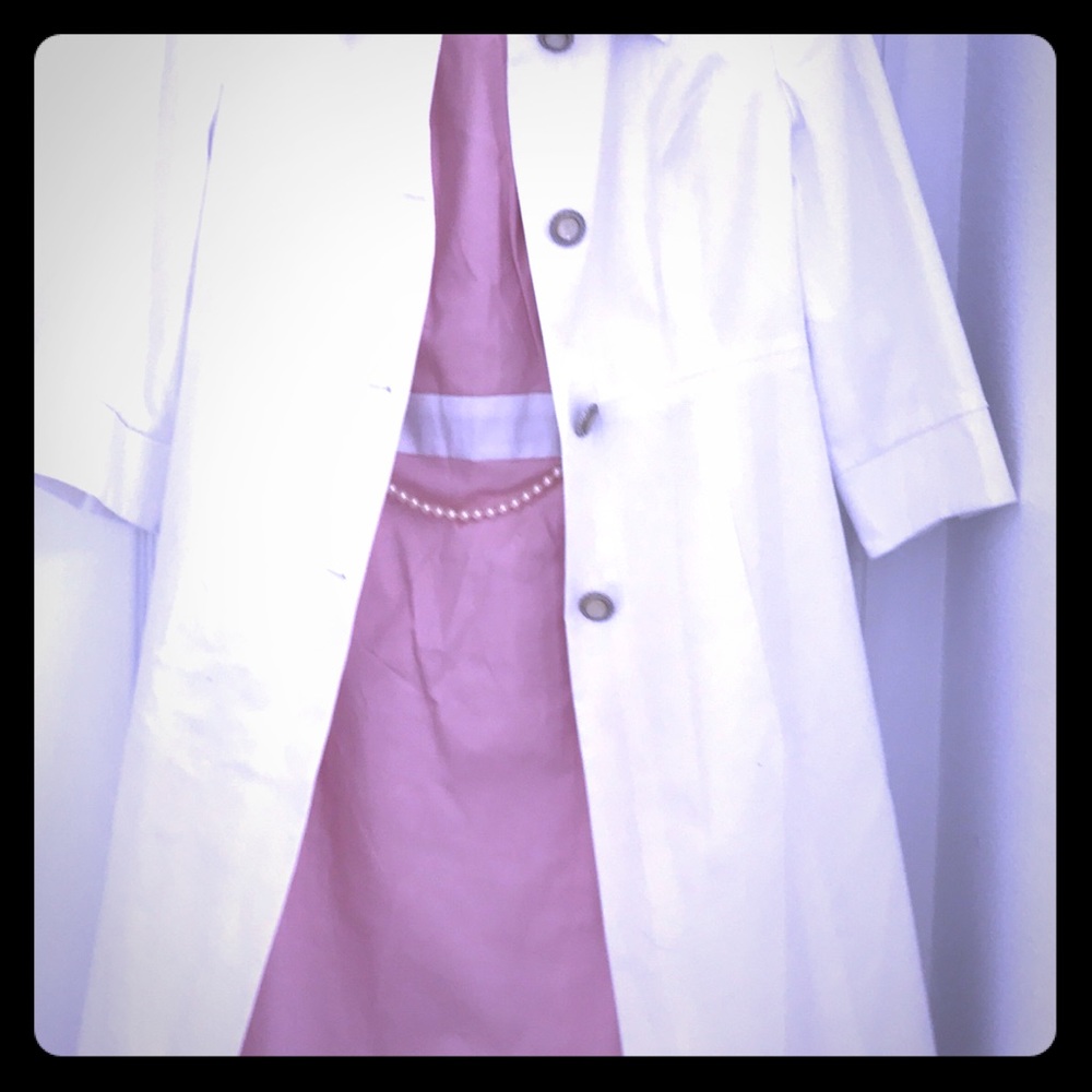 2-piece dress and jacket set.